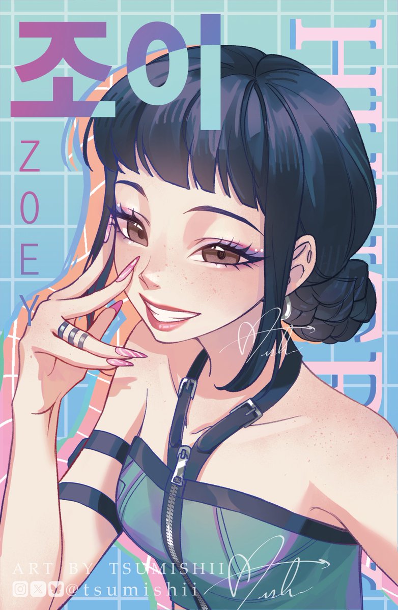 tsumishii's tweet image. HOW IT'S DONE ✨ #rumi #zoey #mira #KPOPDEMONHUNTERS