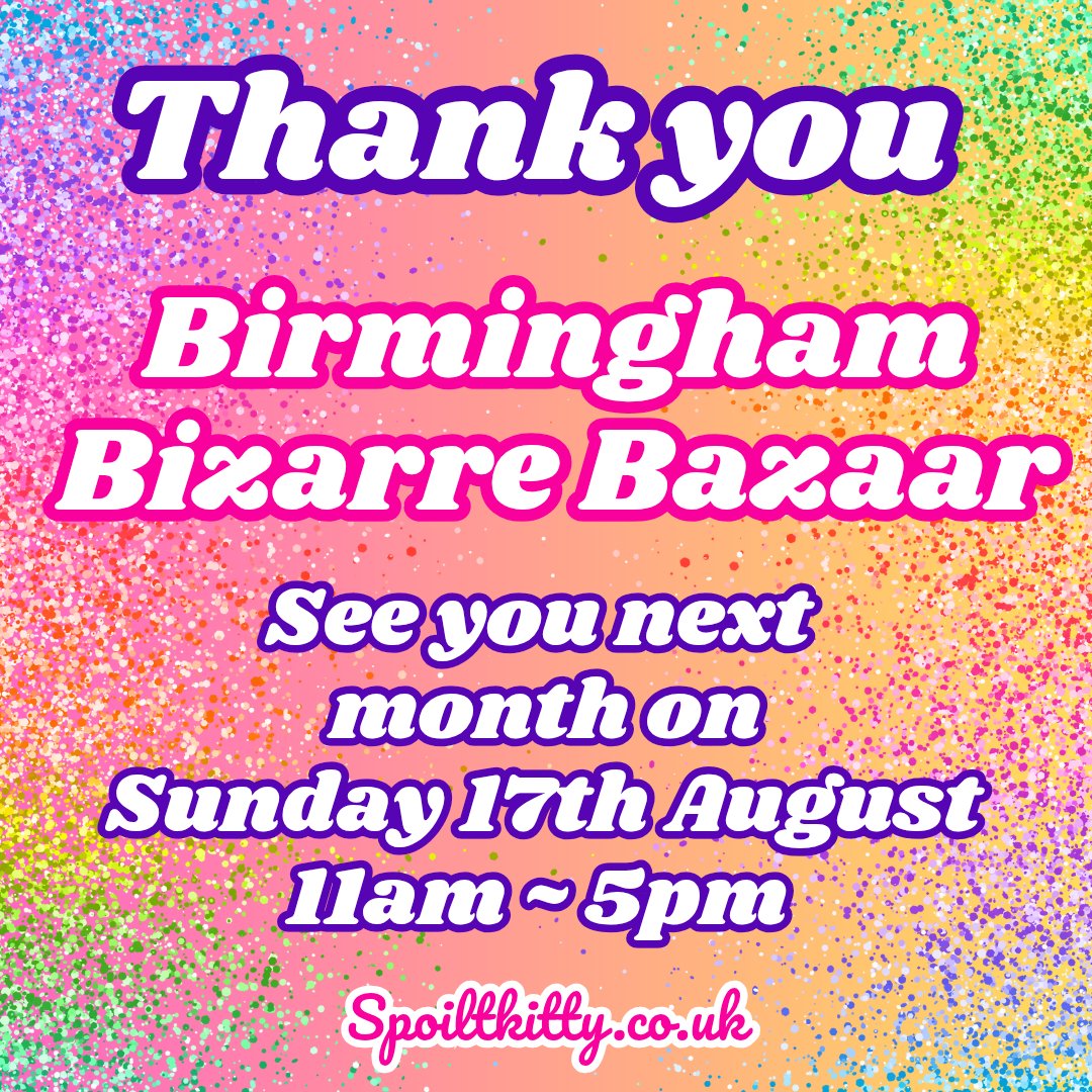 Spoilt Kitty (@spoilt_kitty_) on Twitter photo Thank you <a href="/BBBAltFetBazaar/">BBB & BBB AfterParty Alt Fet Events</a> for a SUPER day! 💖🛍️
Mr Incredible had a blast! 💪🍭
See you next month for our Midsummer Night’s Dream best-dressed theme — think fairies, fauns & magical mischief! ✨🧚🌙
#BBB #SpoiltKitty #BestDressed #MidsummerMagic #SeeYouNextMonth Thank you <a href="/BBBAltFetBazaar/">BBB & BBB AfterParty Alt Fet Events</a> for a SUPER day! 💖🛍️
Mr Incredible had a blast! 💪🍭
See you next month for our Midsummer Night’s Dream best-dressed theme — think fairies, fauns & magical mischief! ✨🧚🌙
#BBB #SpoiltKitty #BestDressed #MidsummerMagic #SeeYouNextMonth