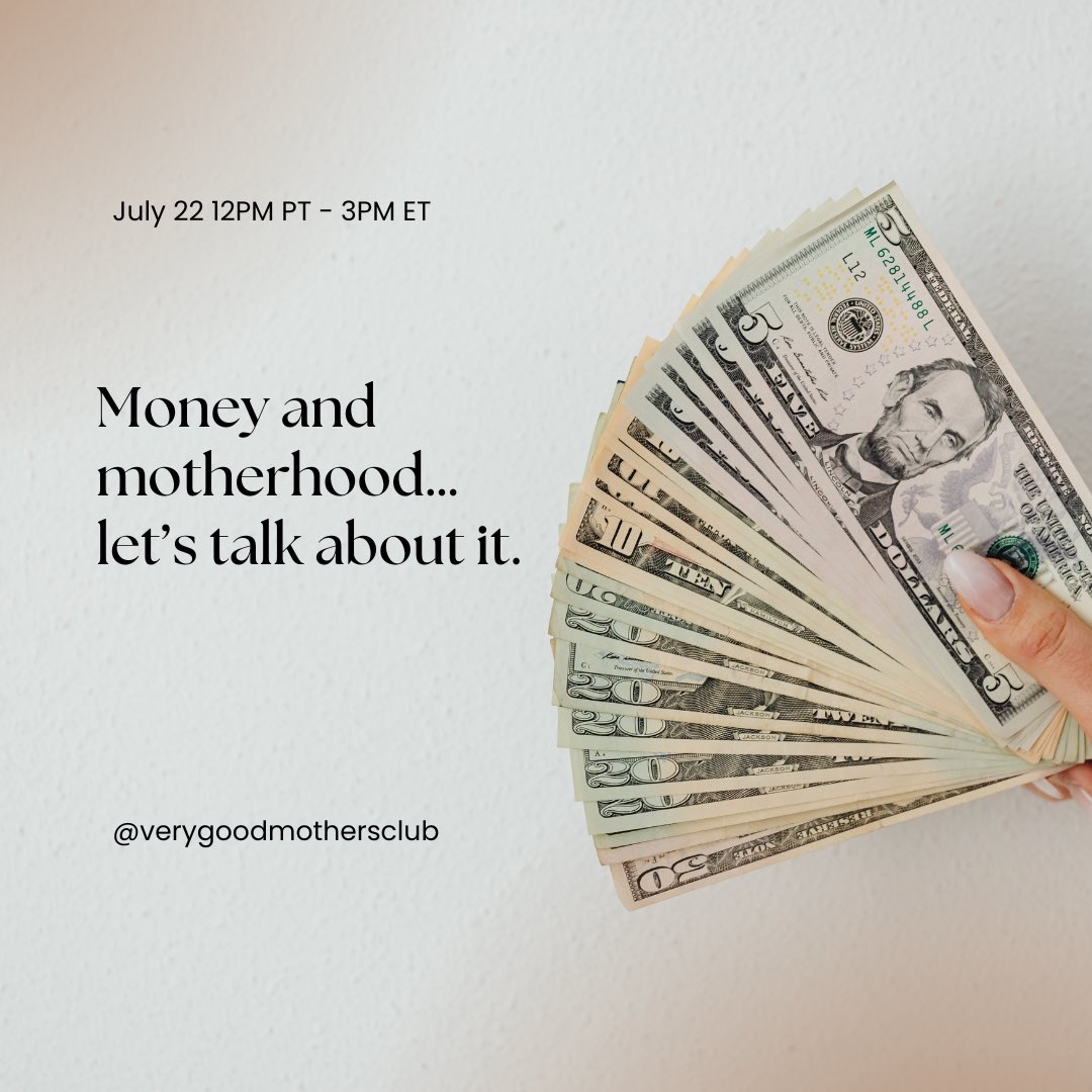 VGM_club's tweet image. Motherhood + money isn’t just math
It’s guilt, exhaustion, and carrying too much without enough support

You’re not bad with money
You’re tired, you’re doing your best, and you’re allowed to rest too 💛

#VGMC #MoneyAndMotherhood #MomSupport #RealMotherhood #MentalLoad