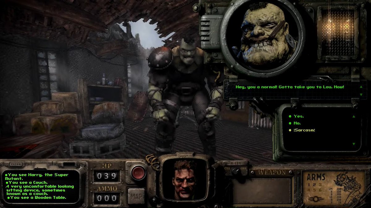 Pirat_Nation's tweet image. Unofficial remake mod for *Fallout 1*, “Fallout: Bakersfield,” announced.
A bold reimagining port transforming the genre into an FPS using the *Doom* engine.