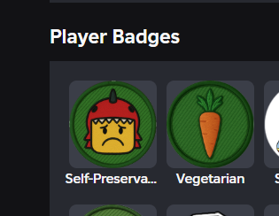 IN ONE ROUND I GOT 2 BADGESSSS AHHH THIS WAS SO ANNOYING