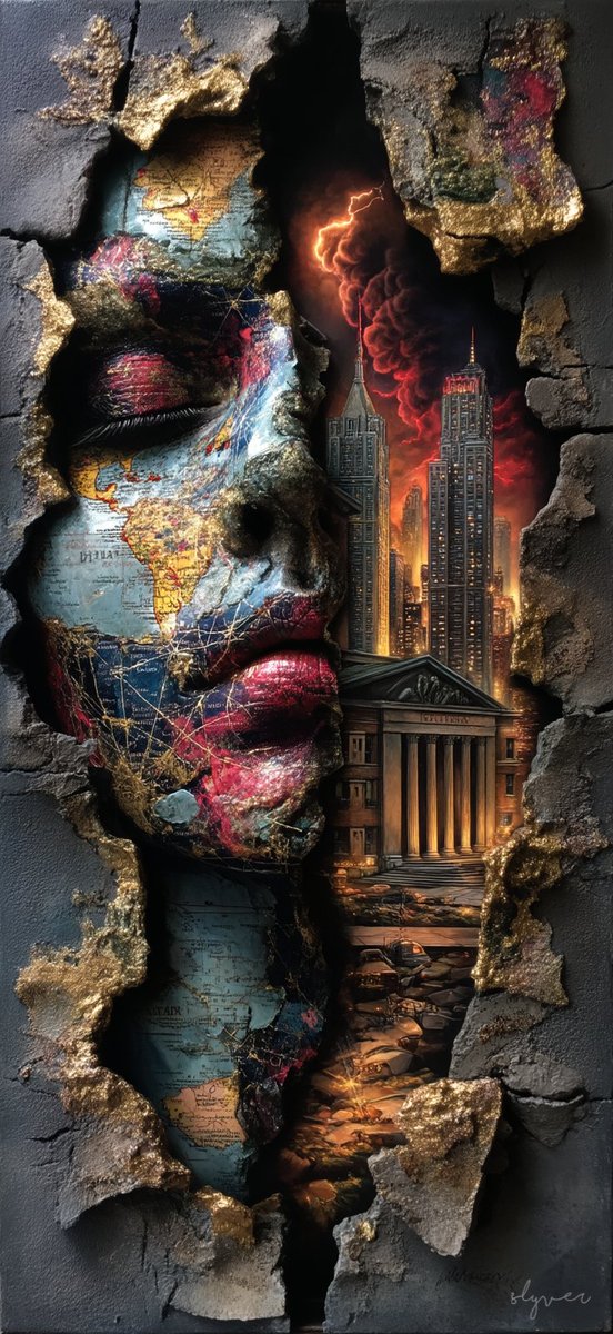 SlyverSoft's tweet image. Hey #Web3 fam! Somewhere in the world it’s Tuesday, so it’s #TezosTuesday 🌍
Unveiling emotion, memory, and decay across time and textures.
4 artworks minted on @SkurpySocial – each one tells its own story.
🖼️ The Silent Threshold – Open Edition - 1XTZ
🌀 Echoes Beyond the…