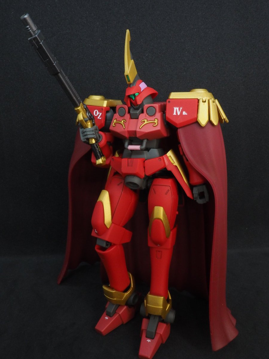 MS06FZ0080BZ's tweet image. 新機動戦士ガンダムW G-UNIT
星屑の三騎士
HGレオス完成
持ち手他部分塗装で格調アップ
溢れ出る品格と狂気
エレガント
騎士道
#HGレオス
#ガンプラ
#プラモデルライフ