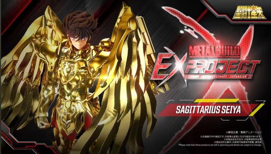 universosaintse's tweet image. Bandai lanza una nueva figura de Seiya de Sagitario de la línea Metal Build
Según rumores, el anuncio oficial de las figuras de la línea Metal Build EX Project debería tener lugar el 24 de julio.
Fuente taghobby.com