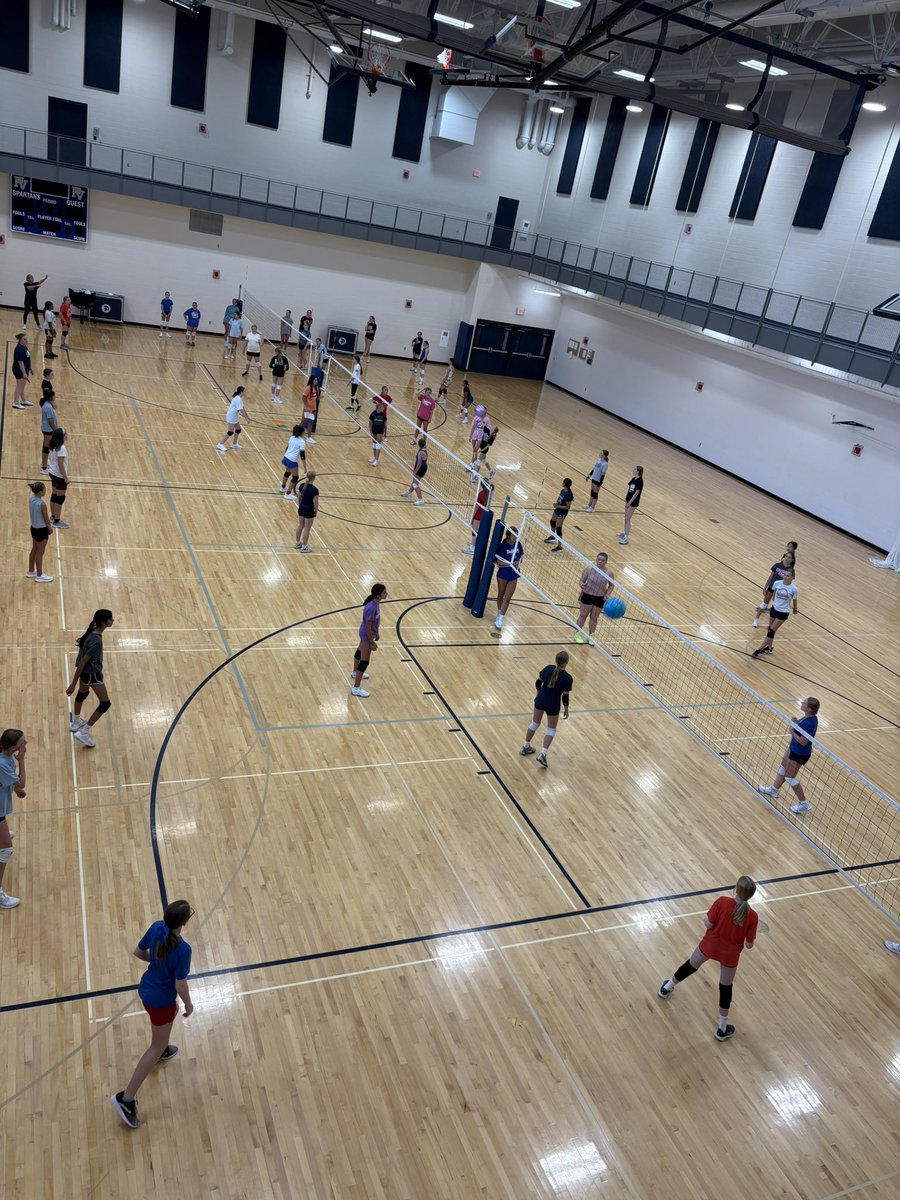 PV Volleyball (@pvvolleyball) on Twitter photo Junior High Camp Day #1! ✅ Great way to kick off the week!! We are excited to get to work with these Spartans!! #JuniorHighCampWeek #GrowTheGame 🤩🩷🏐 Junior High Camp Day #1! ✅ Great way to kick off the week!! We are excited to get to work with these Spartans!! #JuniorHighCampWeek #GrowTheGame 🤩🩷🏐