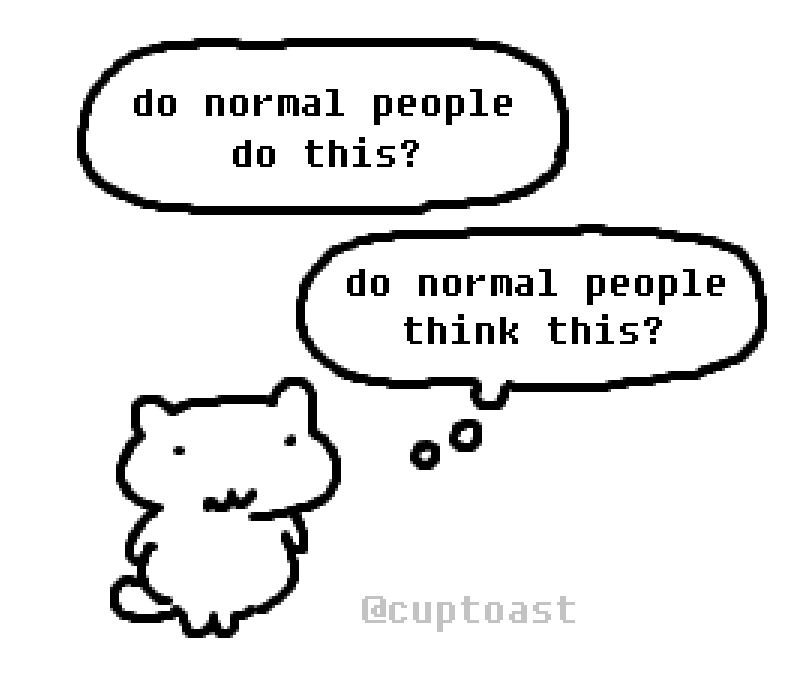 cuptoast's tweet image. doing anything