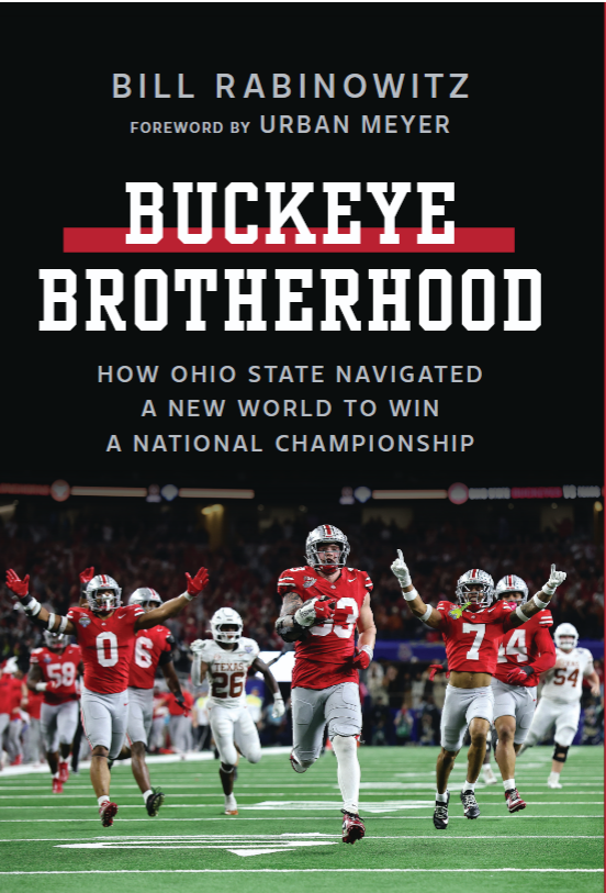 brdispatch's tweet image. Here's the cover of my book on the 2024 OSU championship season. What do you think? The book is headed to the printer.