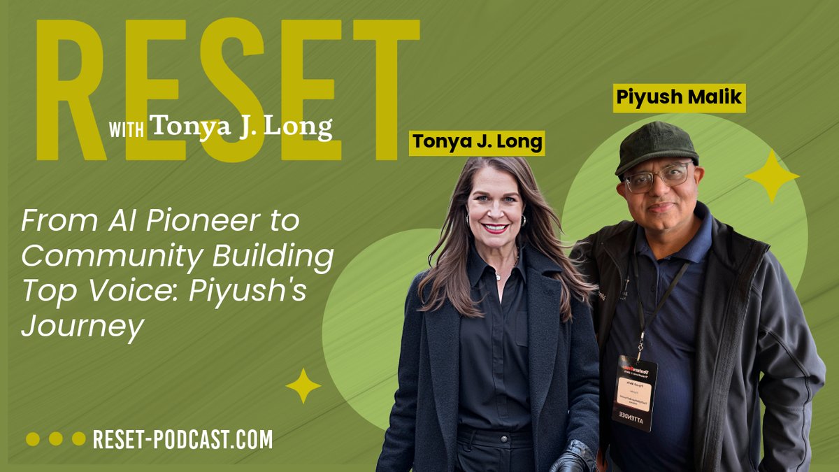 Listening to "From AI Pioneer to Community Building Top Voice: Piyush's Journey" at  youtu.be/FoSJNDQGTyc