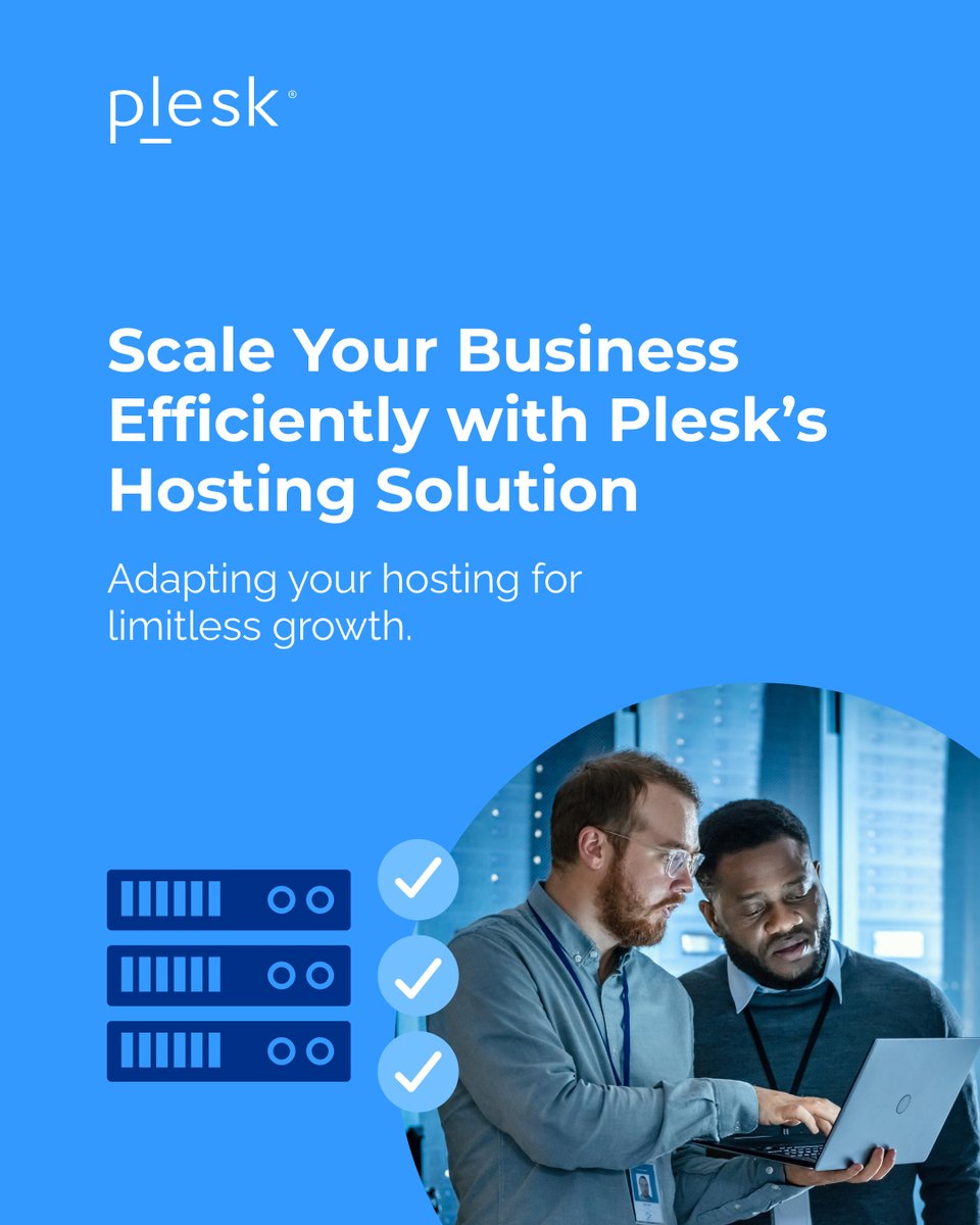 Single or multiple servers? Steady growth or traffic surges? #Plesk helps SMBs scale efficiently with smart tools for both vertical and horizontal #HostingStrategies. Adapt as your business grows.
Start your Plesk trial and explore more  features: b.link/hog23iid
#Scaling