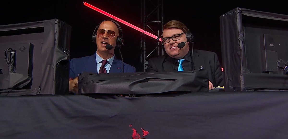 joe_dombrowski's tweet image. First time behind the announce desk with "The Invisible Hand" @TheDonCallis earlier this month at @MapleLeafPW "Resurrection"!
Check out the replay anytime on @Triller_TV!