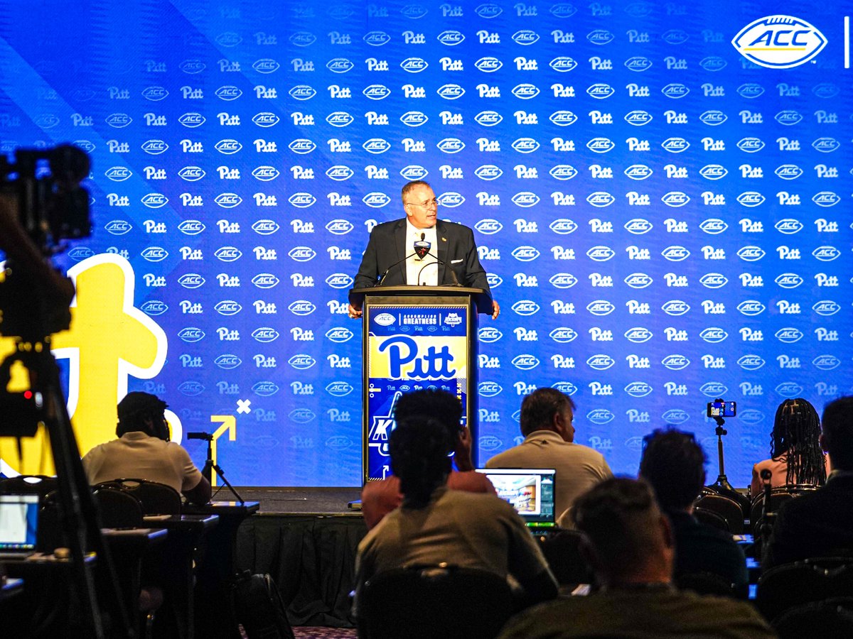 Pitt_FB's tweet image. Wednesday in Charlotte ➡️ The 2025 #ACCKickoff 🏈
More info: tr.ee/ACCKickoff2025
#H2P