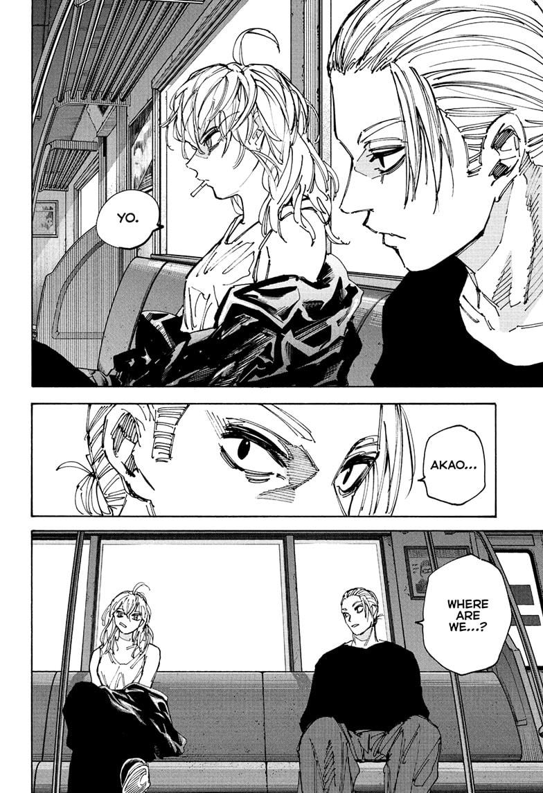 Zora_kidd's tweet photo. MY GLORIOUS BLUE-EYED KING WILL COME BACK IN SAKAMOTO DAYS??? GOJO REFERENCE?! #satorugojo #SAKAMOTODAYS https://t.co/mGPyU42V7M