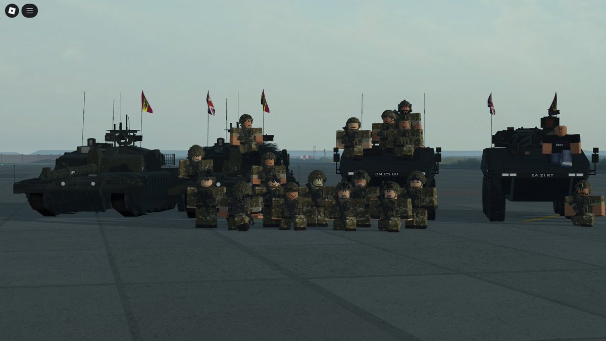 PARAsRoblox's tweet image. 🪂🛡️A show of strength and unity! 

The Parachute Regiment and King’s Royal Hussars teamed up for an incredible joint event, showcasing elite airborne and armoured capability. 

#BritishArmy #ParachuteRegiment #KingsRoyalHussars #StrongerTogether 🇬🇧