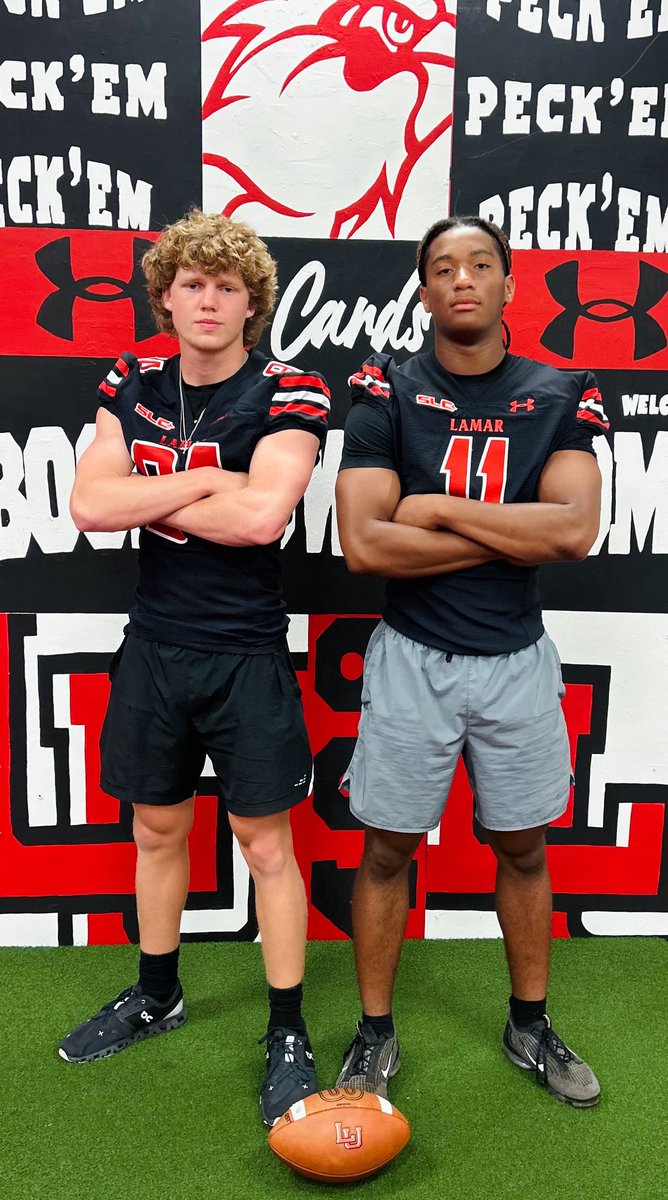 ZachJohnson2026's tweet image. I had an amazing visit today @LamarFootball. Thank you @CoachDaleen and @CoachJohnson_LU for inviting me out to show the culture of the program and talk special teams. I’m looking forward to being back on campus for game day💯
@Sam_Wright2026 @PaetowFootball
@CoachYorloff