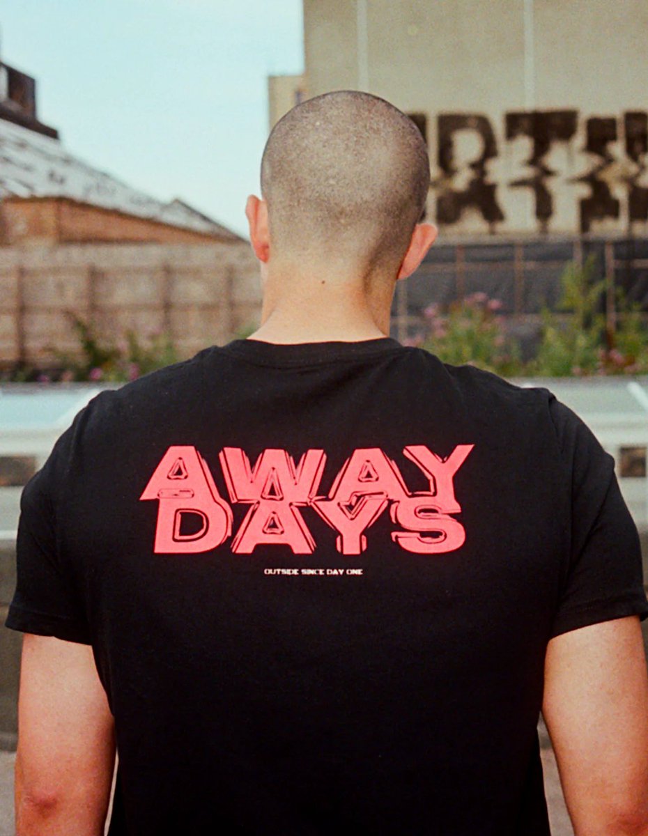 Jake_Hanrahan's tweet image. You asked for Away Days merch, here is the Away Days merch.
DAY ONE t-shirt out now: awaydays.shop/products/day-o…
