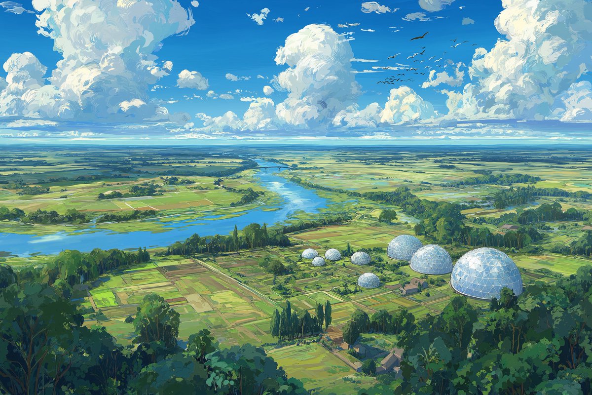 Earthbasedsoul's tweet image. Solarpunk is a rebellion against the dark and dystopian narratives of the future. It offers a hopeful alternative, where communities come together to build a world powered by clean energy and collective action.