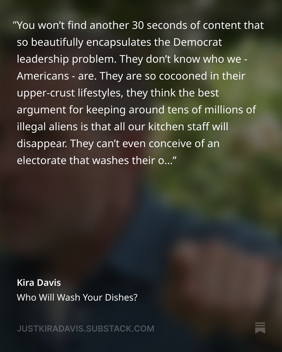 RealKiraDavis's tweet image. In my latest column I tell you why the Hunter Biden interview finally answers the question "Who is leading the Democrat party?"