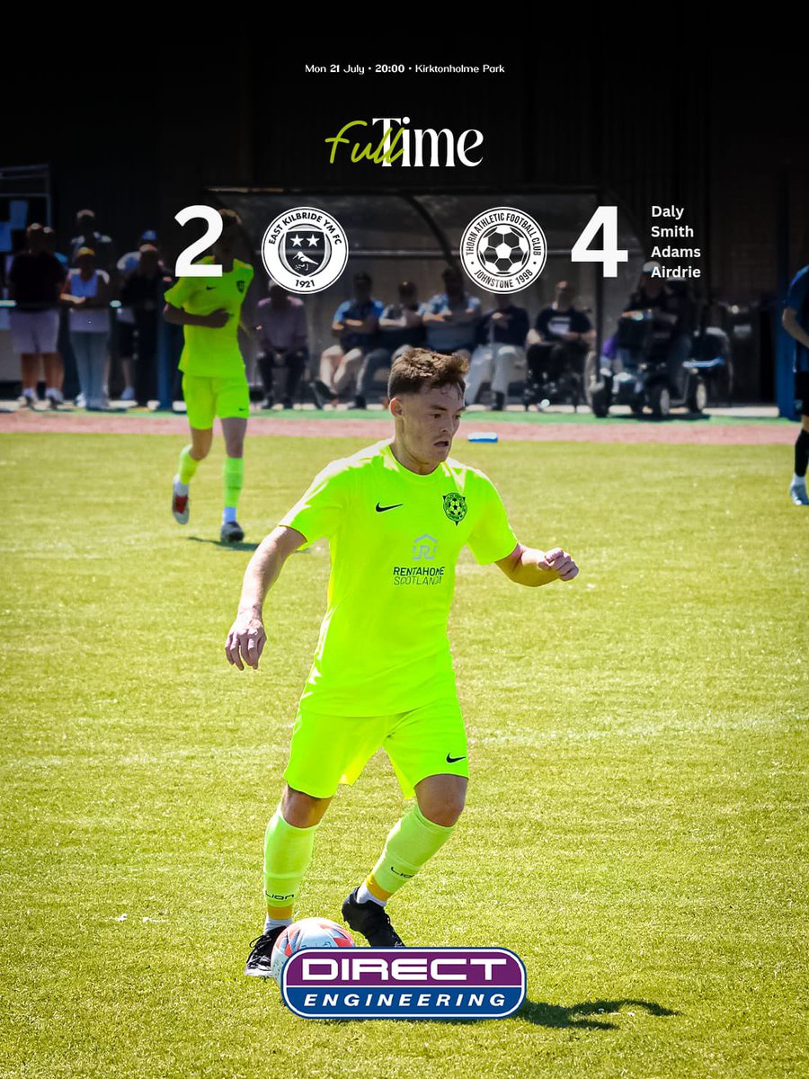 Thorn Athletic WOS (@thornwos) on Twitter photo ππππ ππππ ππππππ ||
We conclude our build up to the competitive action with a win away at <a href="/OfficialWoSFL/">West of Scotland Football League π΄σ §σ ’σ ³σ £σ ΄σ Ώ</a> newcomers <a href="/EKYM_FC/">East Kilbride YM FC</a>
We wish them all the best for the season and have no doubt they will be a quality addition to the leagues. ππππ ππππ ππππππ ||
We conclude our build up to the competitive action with a win away at <a href="/OfficialWoSFL/">West of Scotland Football League π΄σ §σ ’σ ³σ £σ ΄σ Ώ</a> newcomers <a href="/EKYM_FC/">East Kilbride YM FC</a>
We wish them all the best for the season and have no doubt they will be a quality addition to the leagues.