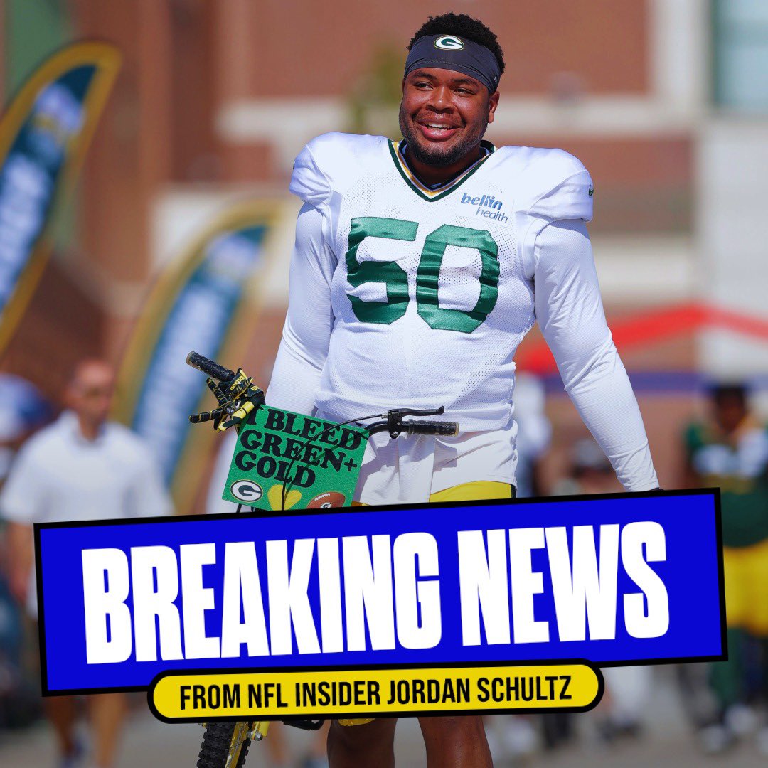 Schultz_Report's tweet image. Sources: The #Packers and OT Zach Tom have agreed to a 4-year, $88M extension, worth up to $92M.
Tom has started every game the last two seasons and is coming off a year in which he had an 87.5 PFF grade.