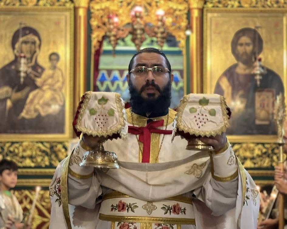 chunguskitten's tweet image. Divine Liturgy in Gaza
St. Porphyrios Church
Sunday, July 20, 2025