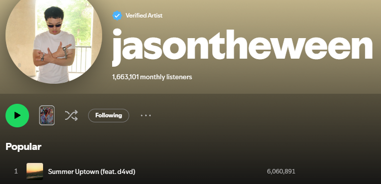 Rafoual's tweet photo. 6M LISTENS ON SPOTIFY | 1.6M MONTHLY LISTENERS TOO 👏🙏⛩️🎉🇯🇵 https://t.co/jqQkkF0fFD