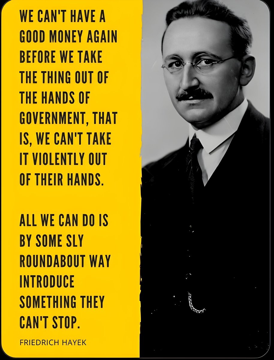 Bitcoin_Teddy's tweet image. That's exactly what #Bitcoin was created for.
#BTC is a peaceful revolution. 🧡
