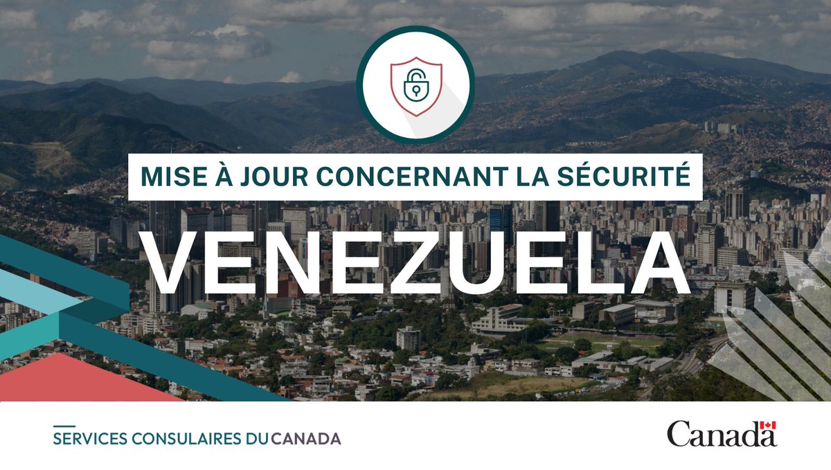 VoyageGdC's tweet image. Nous avons mis à jour nos conseils aux voyageurs pour le #Venezuela avec de l’information sur les élections municipales et la possibilité de manifestations. Pour plus de détails, consultez : voyage.gc.ca/destinations/v…