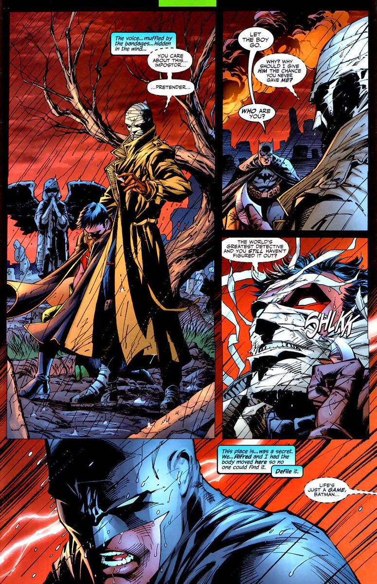King_Hyperion89's tweet image. Batman #617
Robin isn't a fan of Batman taking Catwoman into the Batcave & the two argue. But it was orchestrated by Batman. Catwoman fights Huntress who's under Scarecrow's toxin. Hush takes Robin hostage. #DCComics