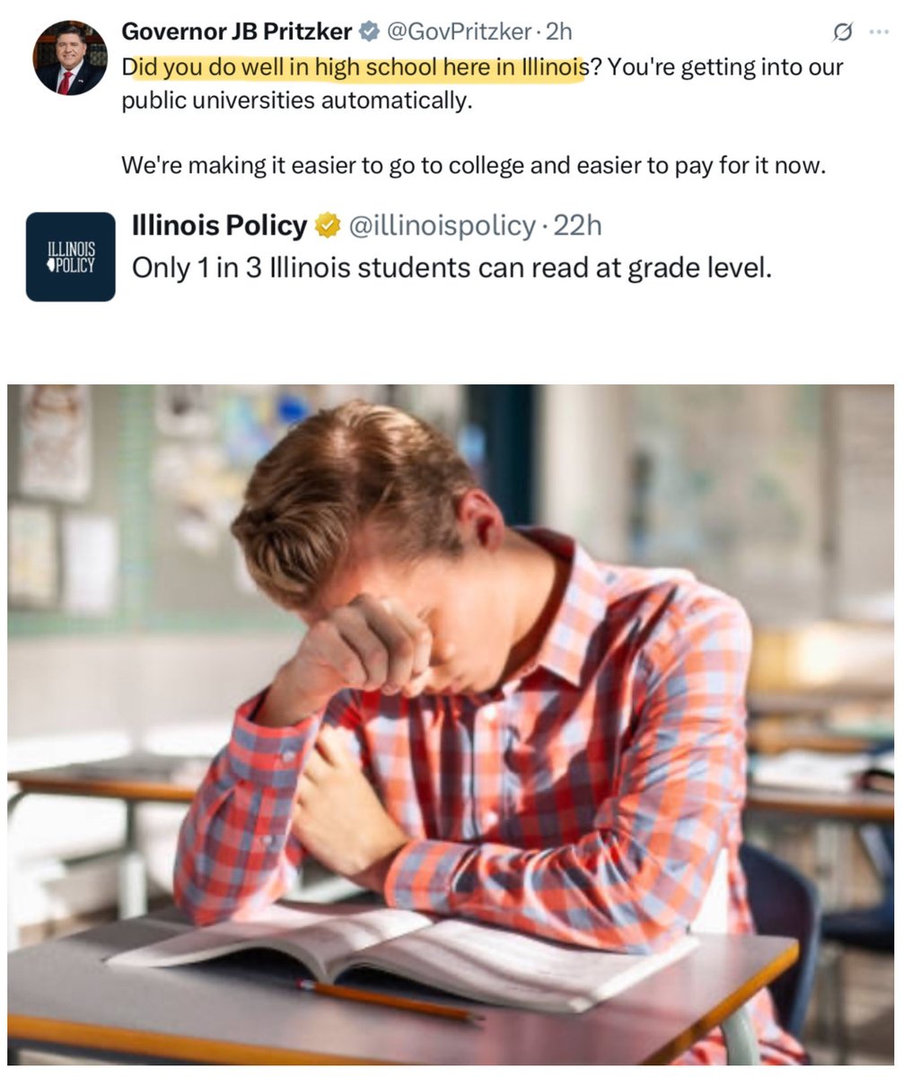 MissinRoyko's tweet image. It’s a nice thought J.B. but due to your priorities being everything but quality education for the students of Illinois, there’s not going to be a whole lot of takers for the offer