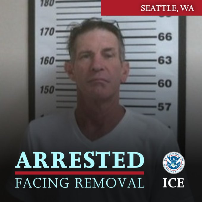 libsoftiktok's tweet image. ICE announced the arrest of Gavin Lee Henshall, a criminal illegal alien from Canada with numerous prior convictions, including domestic violence, willful cruelty to a child, harassment, and multiple DUIs.
DEPORT