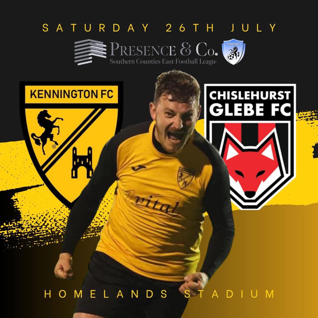 KenningtonFC's tweet image. 😍 𝗪𝗲’𝗿𝗲 𝗯𝗮𝗰𝗸… 𝗧𝗵𝗲 𝟮𝟬𝟮𝟱/𝟮𝟲 𝘀𝗲𝗮𝘀𝗼𝗻𝘀 𝘀𝘁𝗮𝗿𝘁𝘀 𝗵𝗲𝗿𝗲!
Our Southern Counties East Football League campaign gets underway this weekend, as we welcome newly named, Chislehurst Glebe to the Homelands Stadium on Saturday 💛🖤