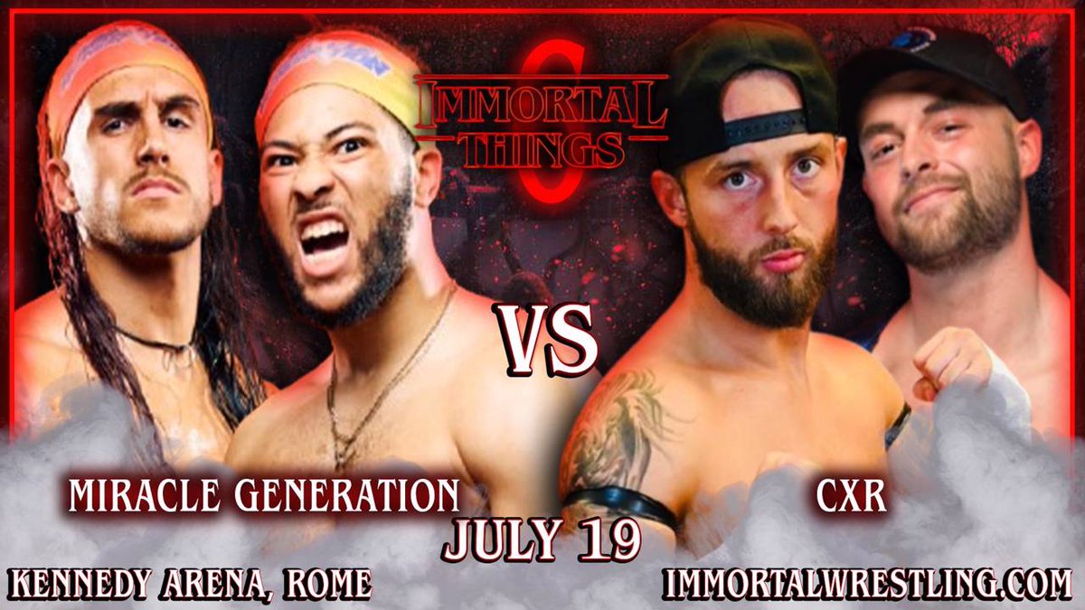 IWTV (@indiewrestling) on Twitter photo Now On Demand
<a href="/ImmortalCW/">Immortal Championship Wrestling</a> Immortal Things 6
<a href="/RealMiracleGen/">💫 Miracle Generation 💫</a> v <a href="/TJ_Epixx/">TJ Epixx</a> <a href="/chaelconnors/">Chael Connors</a>
<a href="/HollidayGarrett/">Garrett Holliday</a> v <a href="/MikeSkyros/">Moonlight Son 🌙</a>
<a href="/BigBillCollier/">Bill Collier</a> v <a href="/Longestboot87/">Pat Sawyer</a> v <a href="/TheParkerB_/">PARKER BOUDREAUX</a> v <a href="/Mattick585/">Mattick</a>
<a href="/CourageousCM/">Christina Marie</a> v <a href="/CarolinaCruzera/">Carolina Cruz</a>
+ <a href="/DjPowersWrestle/">Dj Powers</a> & more!
independentwrestling.tv/player/dqvxwPe… Now On Demand
<a href="/ImmortalCW/">Immortal Championship Wrestling</a> Immortal Things 6
<a href="/RealMiracleGen/">💫 Miracle Generation 💫</a> v <a href="/TJ_Epixx/">TJ Epixx</a> <a href="/chaelconnors/">Chael Connors</a>
<a href="/HollidayGarrett/">Garrett Holliday</a> v <a href="/MikeSkyros/">Moonlight Son 🌙</a>
<a href="/BigBillCollier/">Bill Collier</a> v <a href="/Longestboot87/">Pat Sawyer</a> v <a href="/TheParkerB_/">PARKER BOUDREAUX</a> v <a href="/Mattick585/">Mattick</a>
<a href="/CourageousCM/">Christina Marie</a> v <a href="/CarolinaCruzera/">Carolina Cruz</a>
+ <a href="/DjPowersWrestle/">Dj Powers</a> & more!
independentwrestling.tv/player/dqvxwPe…