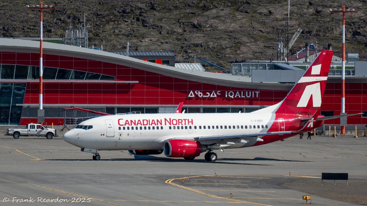 FrankReardon1's tweet image. #CFHBO Departing #Iqaluit #Nunavut on JUL.20.2025 on their way to #YOW @FlyYOW
@CanadianNorth
#B737 #YFBSpotters #YFB