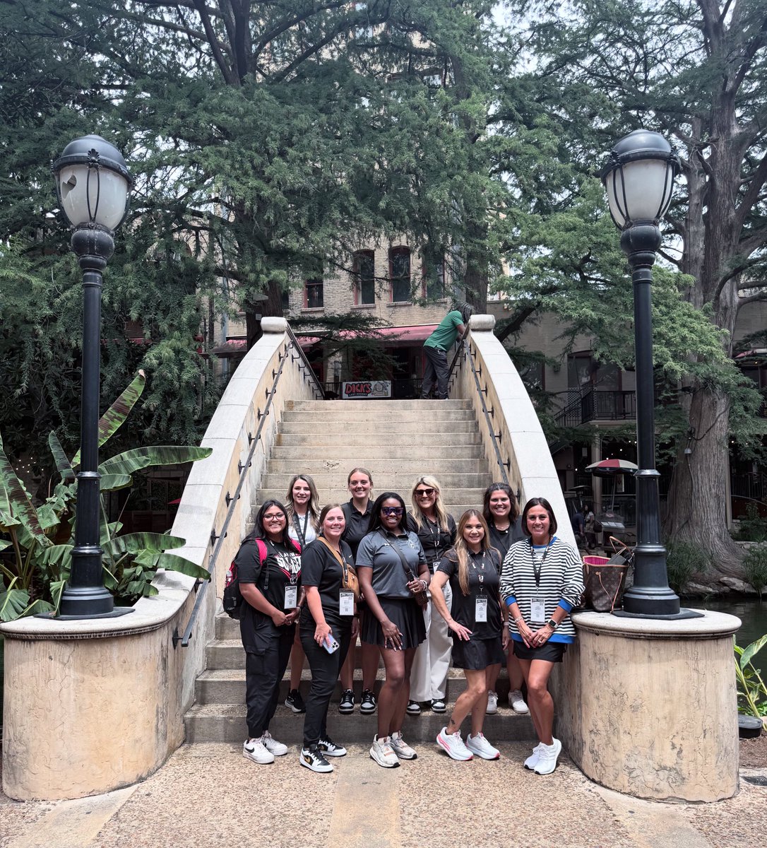 Abilene High and <a href="/mann_girls/">Mann MS Girls Athletics</a> coaches take on San Antonio for the THSCA coaching convention. These coaches are here for our athletes to continue learning and growing in this profession! 
 <a href="/abileneisd/">Abilene ISD</a> <a href="/AbileneISDAthl1/">Abilene ISD Athletics</a> <a href="/jgarfield99/">coachgar</a>