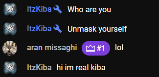 KibaGD's tweet image. Someone&apos;s been impersonating me in GD youtube streams for weeks and I still have no idea who they are 😭