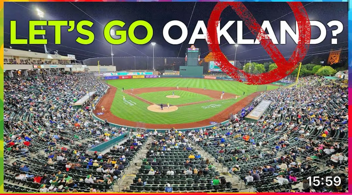 LastDiveBar's tweet image. Sacramento “TIRED” of the Let’s Go Oakland Chants.
Via: @BrodieBz
🔗: youtu.be/Lil4MpBPoYU?si…
