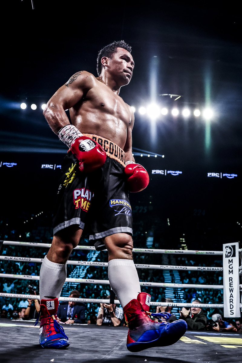 MannyPacquiao's tweet image. Thank you Lord for keeping us safe in the ring. I want to thank my wife, my kids, my family, my team and everyone who supported me throughout this fight.
To Mario Barrios, you are a true warrior. It was an honor to share the ring with you. Even after all these years, I felt…