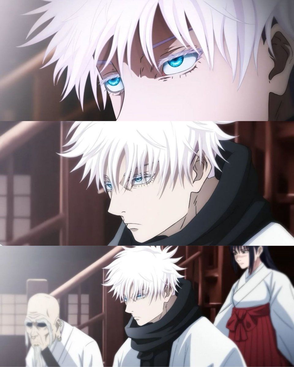 anime_shots's tweet photo. SATORU GOJO 🤍 https://t.co/JyvnxVhFGC