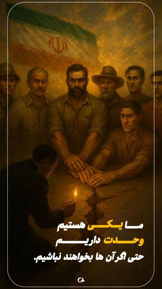 mahan3130's tweet image. ما یکی هستیم
وحدت داریم
حتی اگر آنها بخواهند نباشیم ...
#جنگی_که_بردیم
#ایران_قوی