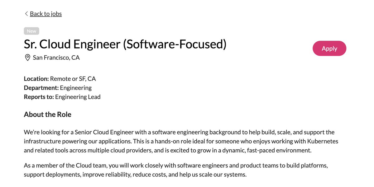 LucasAtkins7's tweet image. We are hiring several additional cloud engineers to help us continue building the most versatile SLM and tooling deployment stack in the industry. This is a high priority for us, and we will fast-track the hiring process. DM me with questions or apply below.