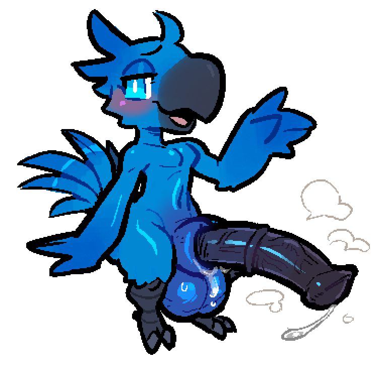 it looks like this chocobo could use a hand... or several