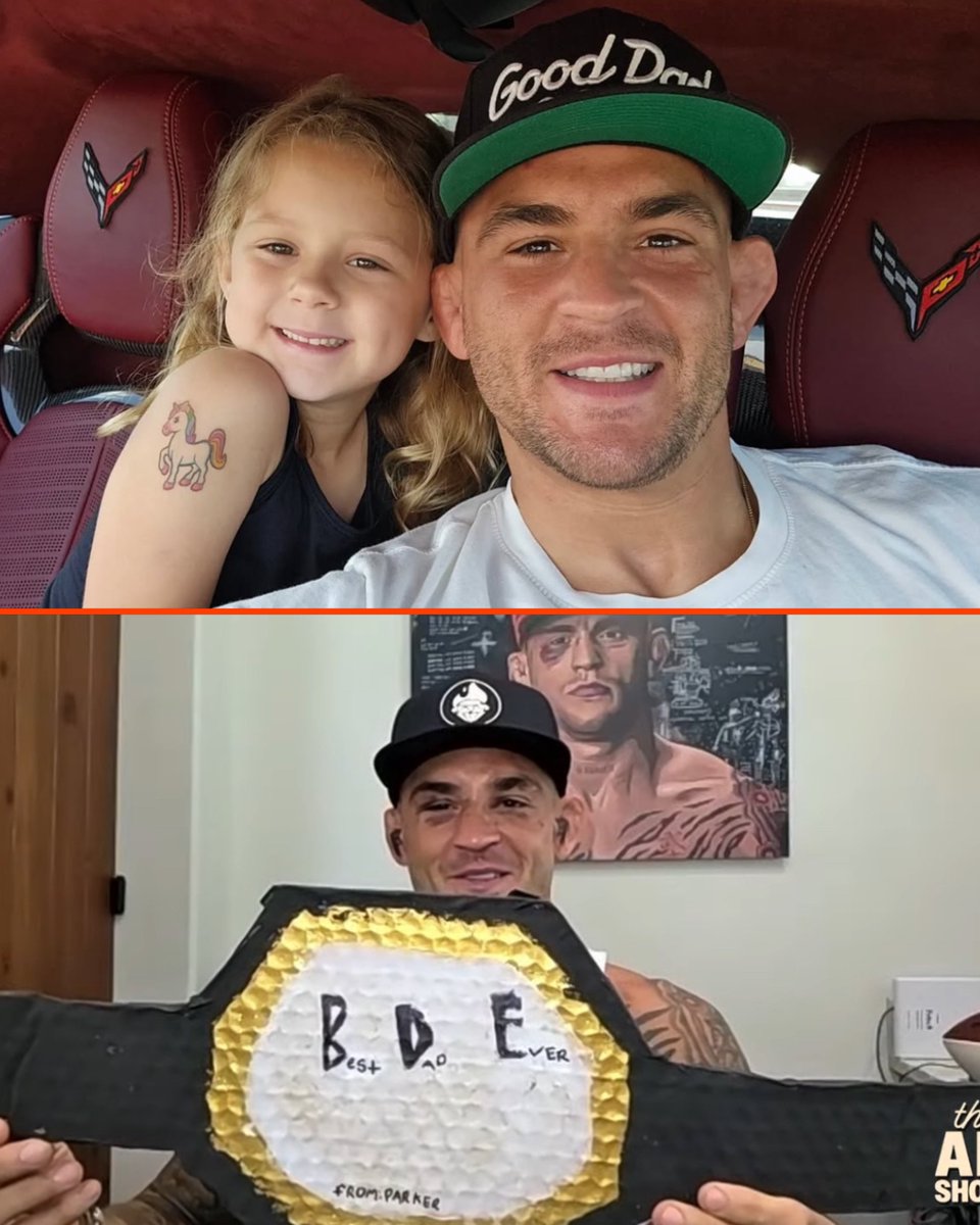 MMA Orbit (@mma_orbit) on Twitter photo Dustin Poirier’s daughter gave him a BDE (Best Dad Ever) belt when he returned home from #UFC318. 🥹❤️
“I don’t have the BMF belt, but I got the BDE belt.” 😅
📸 <a href="/arielhelwani/">Ariel Helwani</a> Dustin Poirier’s daughter gave him a BDE (Best Dad Ever) belt when he returned home from #UFC318. 🥹❤️
“I don’t have the BMF belt, but I got the BDE belt.” 😅
📸 <a href="/arielhelwani/">Ariel Helwani</a>