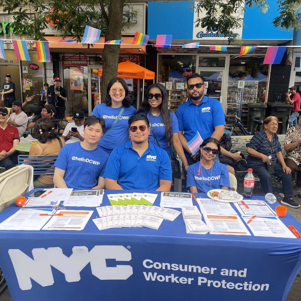 helloDCWP's tweet image. Our team proudly attended @MaketheRoadNY’s #TransLatinxMarch on Saturday!
We are committed to protecting the rights of New Yorkers and building a safer city for all people regardless of gender identity and expression.