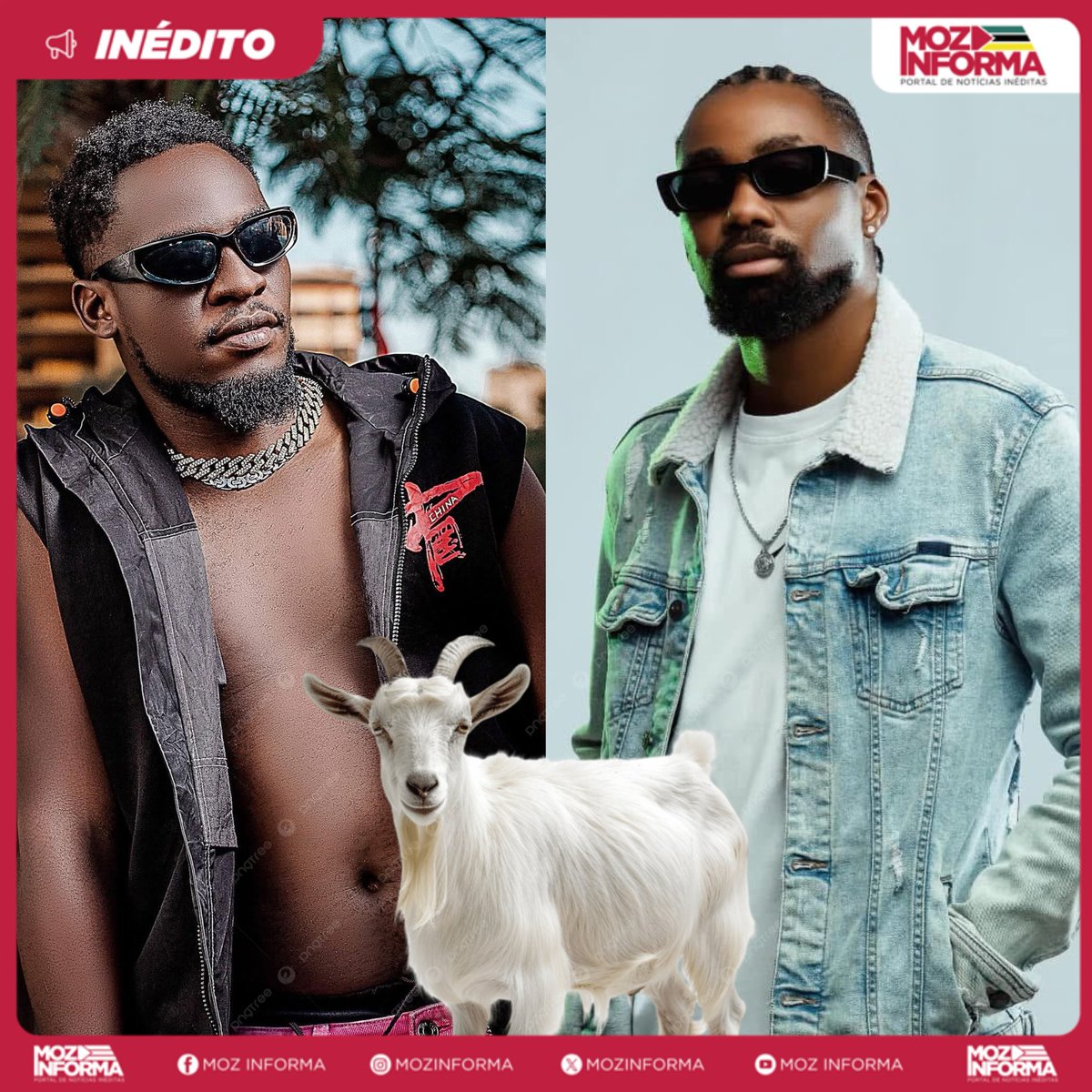 mozinforma's tweet image. ‼️ Rapper Nikotina KF lança oficialmente Freestyle designado “Arroz com Cabrito” e fãs associam as barras ao rapper Hernân, intitulado “Cabrito/Goat” por muitos:
- Até fiquei um time no meu way, a ver os tais que se dizem Bests; Vocês não deram provas de verdade, aquilo tipo…