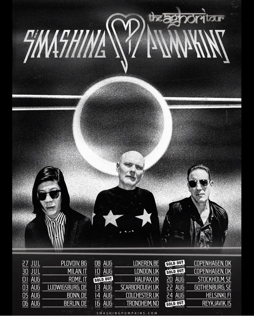 SmashingPumpkin's tweet image. The Smashing Pumpkins are coming to Europe, Asia and the Middle East this Summer and Fall!
Tickets: bandsintown.com/a/26082-the-sm…