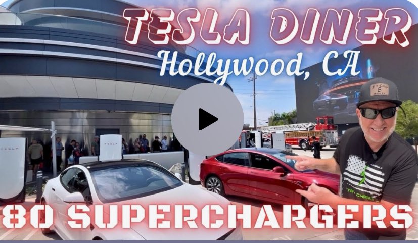 FthePump1's tweet image. While you wait for the 4:20 opening of the @Tesla Diner, check out my video walk around! I was invited to the soft opening!
youtu.be/6gwIuGu2Ubw?si…