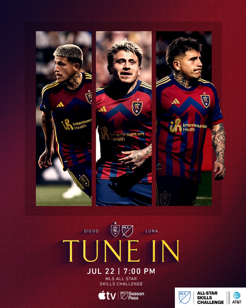 realsaltlake's tweet image. Time for Moon Man to show off his skills ✨
Tune in to the @MLS All-Star Skills Challenge TONIGHT