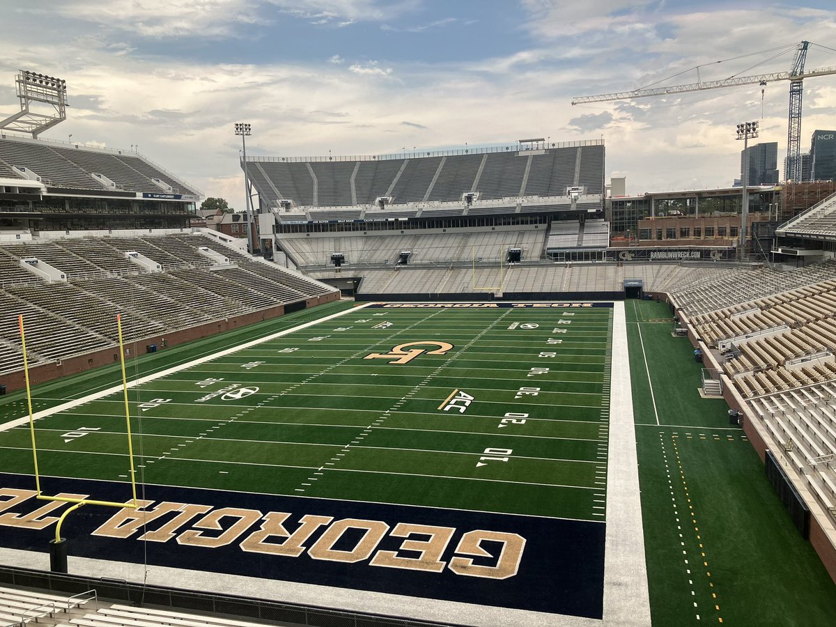 Jon Palumbo (@jonpalumbo) on Twitter photo One last shot of the best office view around! As I wrap up on the Flats, I leave with a huge sense of gratitude for the opportunity I had to serve <a href="/GTAthletics/">Georgia Tech Yellow Jackets</a>. Thanks to the colleagues, coaches, student-athletes & Yellow Jacket faithful that made my time here special! #StingEm One last shot of the best office view around! As I wrap up on the Flats, I leave with a huge sense of gratitude for the opportunity I had to serve <a href="/GTAthletics/">Georgia Tech Yellow Jackets</a>. Thanks to the colleagues, coaches, student-athletes & Yellow Jacket faithful that made my time here special! #StingEm