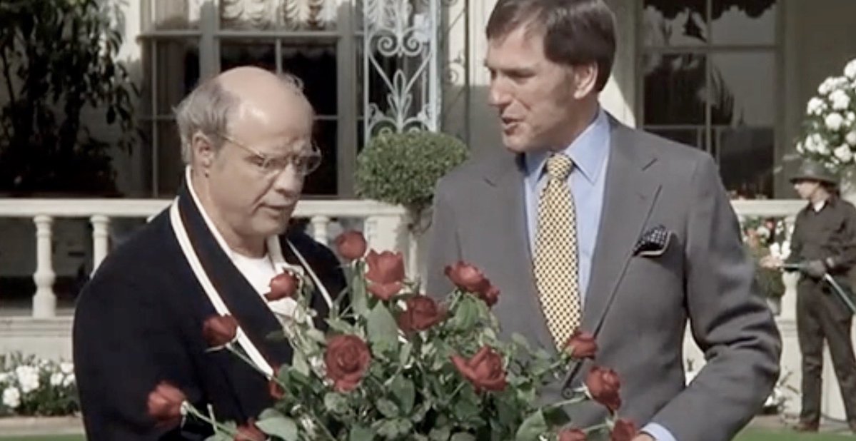 SelectWomanTaft's tweet image. The Formula was a big deal in 1980 ‘cause it paired the two biggest stars in the world, and they are a hoot.
So-so murder mystery from the director of Neighbors.
Co-starring Senator Geary, the broad from Marathon Man, and Rostov from Invasion USA.
👵🏼🍿⛽️