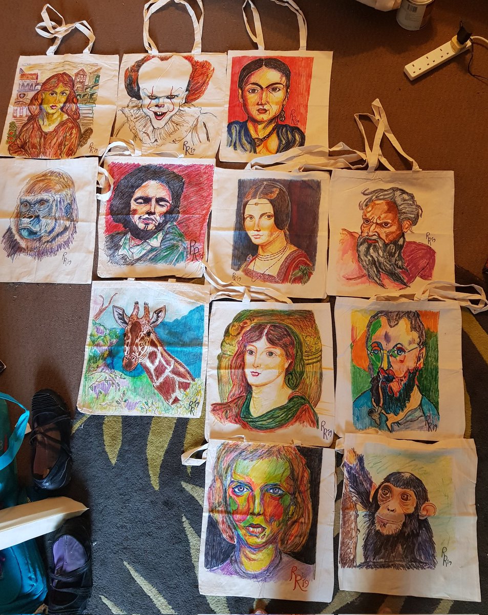 RhymesRadical's tweet image. I take commissions lovely people... I can also put portraits on coasters, bookmarks, tote bags, and more:
DM or radicalrhymes@outlook.com